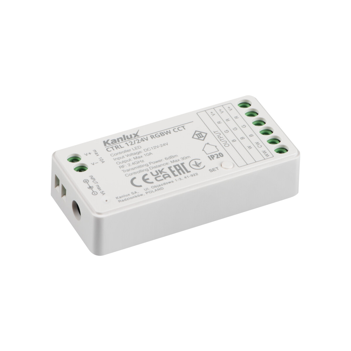 Controller für LED-Streifen CTRL 12/24V RGBW CCT