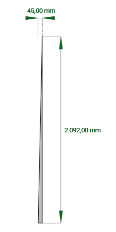 Blechzuschnitt 2092/45