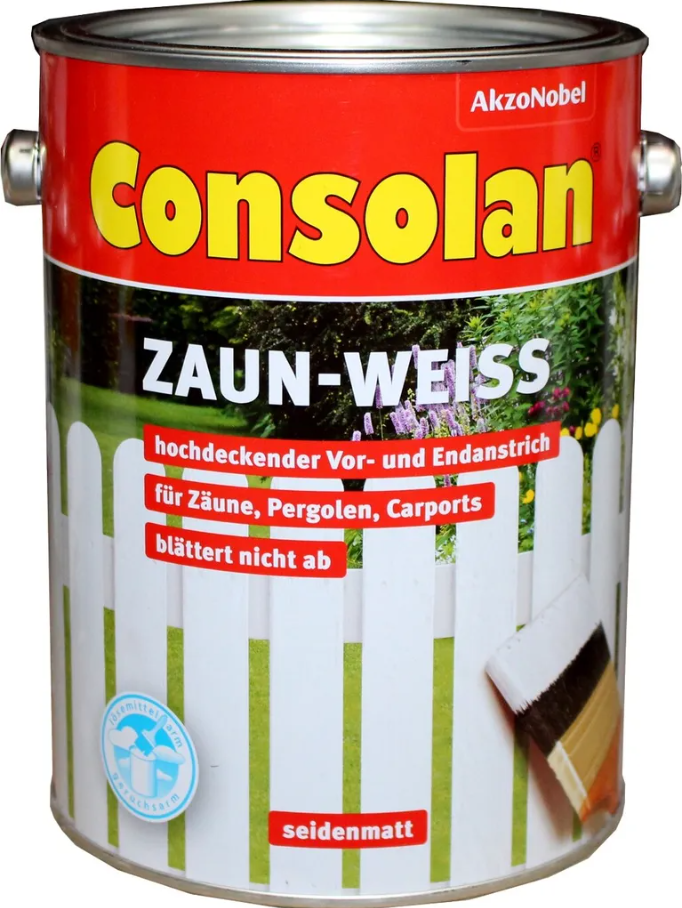 Consolan Zaunweiss DIY 2,5 l