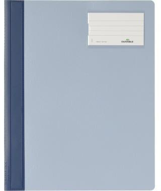 DURABLE Schnellhefter DURABLE DIN A4 Überbreite Hartfolie blau DURABLE DIN A4 Überbreite Hartfolie blau
