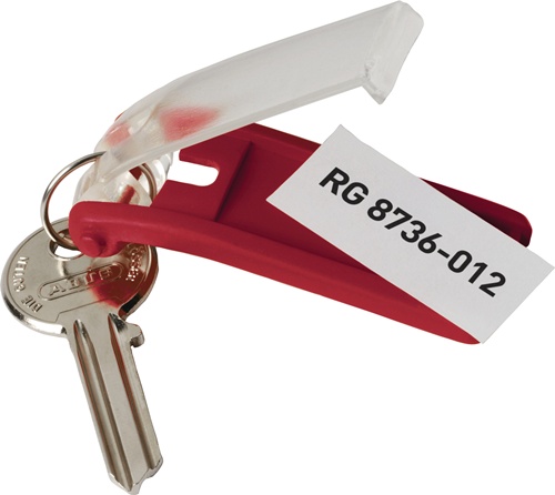 Schlüsselanhänger Key Clip rot Ku.