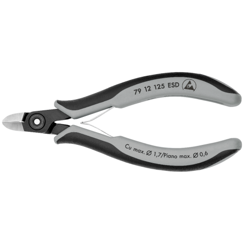 125 mm ESD KNIPEX Präzisions-Elektronik-Seitenschneider