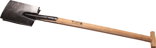 Gärtnerspaten m.Eschen-T-Stiel 280x180mm
