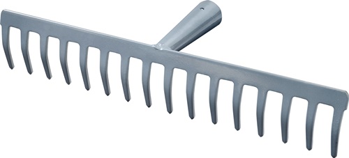 Straßenrechen Arbeits-B.395mm Zinken-L.5