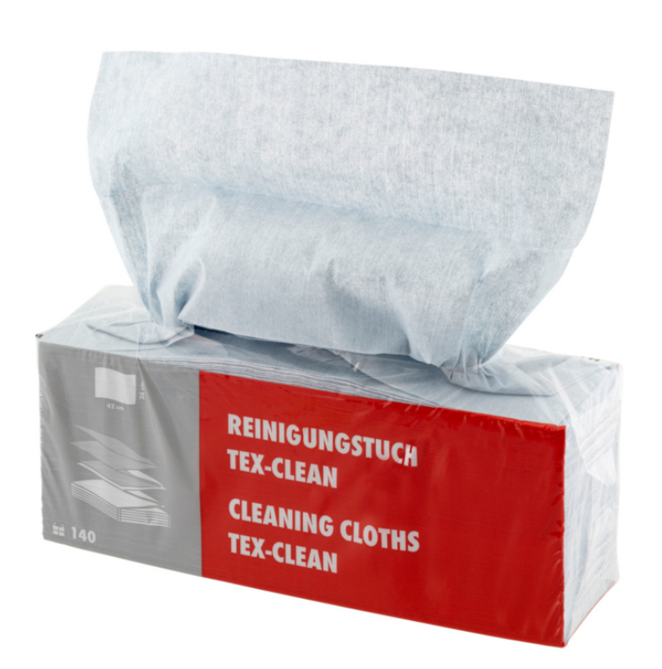 Reinigungstuch Tex-Clean I für staub- und fusselsensible Bereiche (140 Stck)