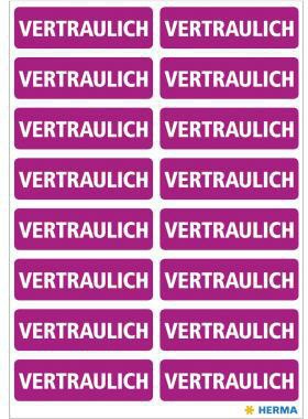 HERMA Hinweisetikett HERMA HOME 40 x 12 mm (B x H) Papier lila 320 Etik./Pack.