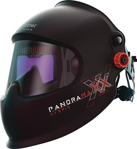 Laserhelm Panoramaxx Hybrid schwarz 50x1
