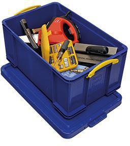 REALLY USEFUL BOX Aufbewahrungsbox Really Useful Box 71 x 31 x 44 cm (B x H x T) DIN A4 64l Polypropylen blau