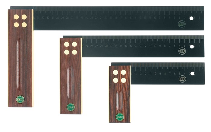 Präzisionswinkel mit Skala (L.150 mm)