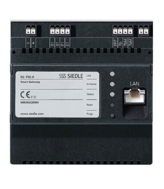 Siedle SG 150-0 Smart Gateway Schnitt- stelle In-Home-Bus und IP-Netzw.