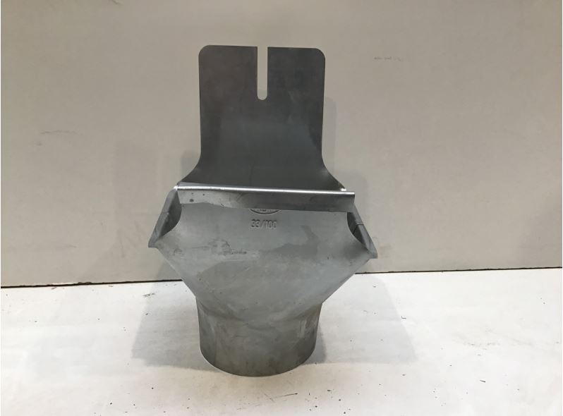 Einhängestutzen für Kastenrinne 6-tlg Zink