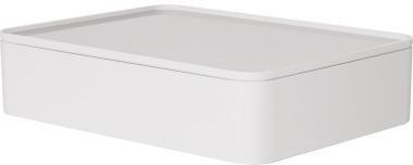 HAN Aufbewahrungsbox HAN ALLISON SMART-ORGANIZER 26 x 6,8 x 19,5 cm (B x H x T) DIN A5 ABS Kunststoff snow white