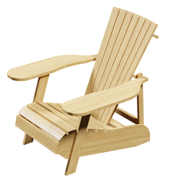 Adirondack Gartensessel aus Lärchenholz