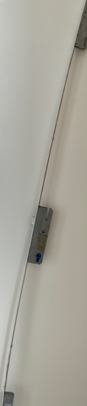 DIN L Mehrfachverriegelung mit 24 mm Flach-stulp 40 mm 92 mm | LÖ0029