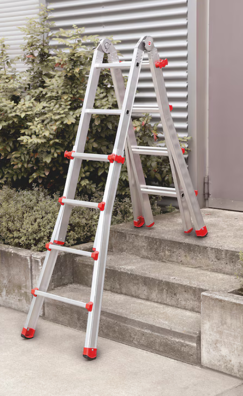 Alu-Schiebeleiter 2-teilig I 2x10 Sprossen