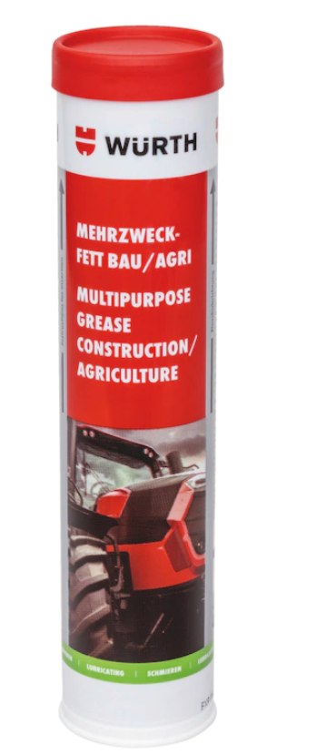 Mehrzweckschmierfett BAU/AGRI 400 g I Kartusche