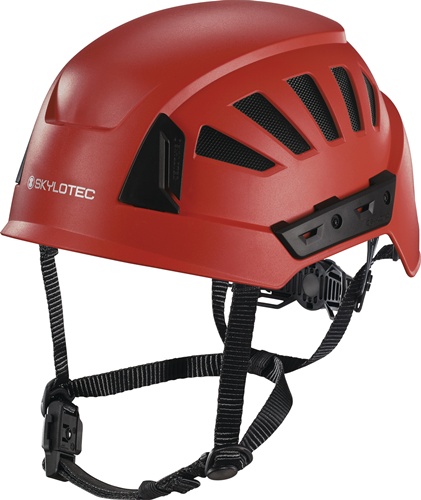 SKYLOTEC Kletterhelm INCEPTOR GRX-MTN rot Polycarbonat/Acrylnitril-Butadien-Styrol