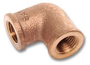 Purafit Winkel 90, IG/IG 1/2" bleifrei, Siliziumbronze