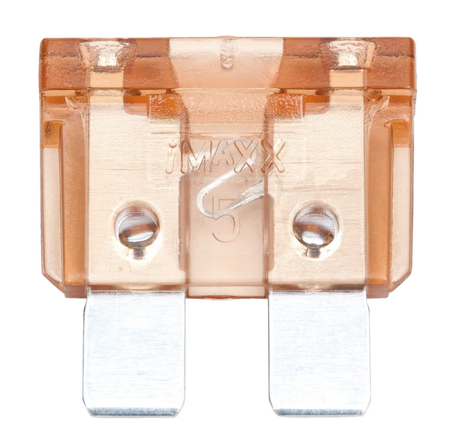 Flachstecksicherung ATO verzinnt 5 A I Braun