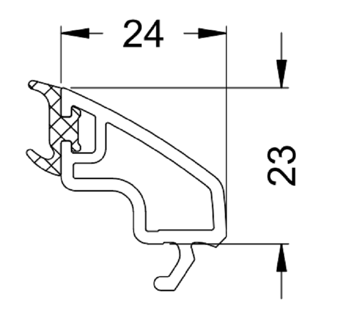Glasl.24/23 ws_9691_160 (VE 6m) /RG350