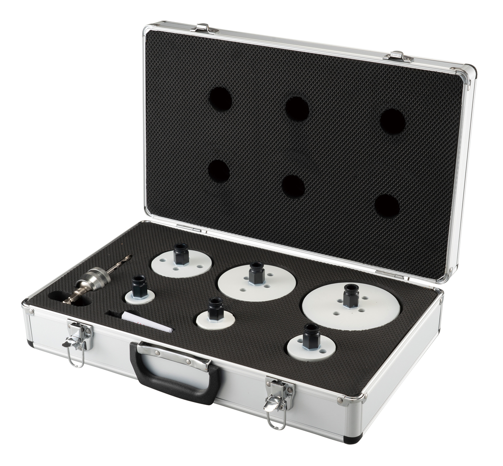 E-15796 EZYCHANGE Lochsägen-Set Sanitär 8-teilig HSS-BiM