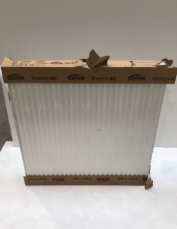 Kermi therm-x2® Flachheizkörper Vplus links Weiß 900x900 mm I TH1633