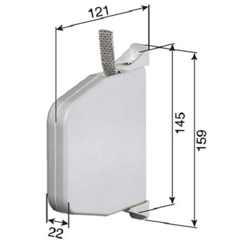Mini Aufschraubwickler schmal mit Gurt (VE 50)