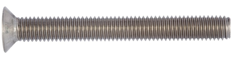 M6 x 25 Senkschraube mit Kreuzschlitz