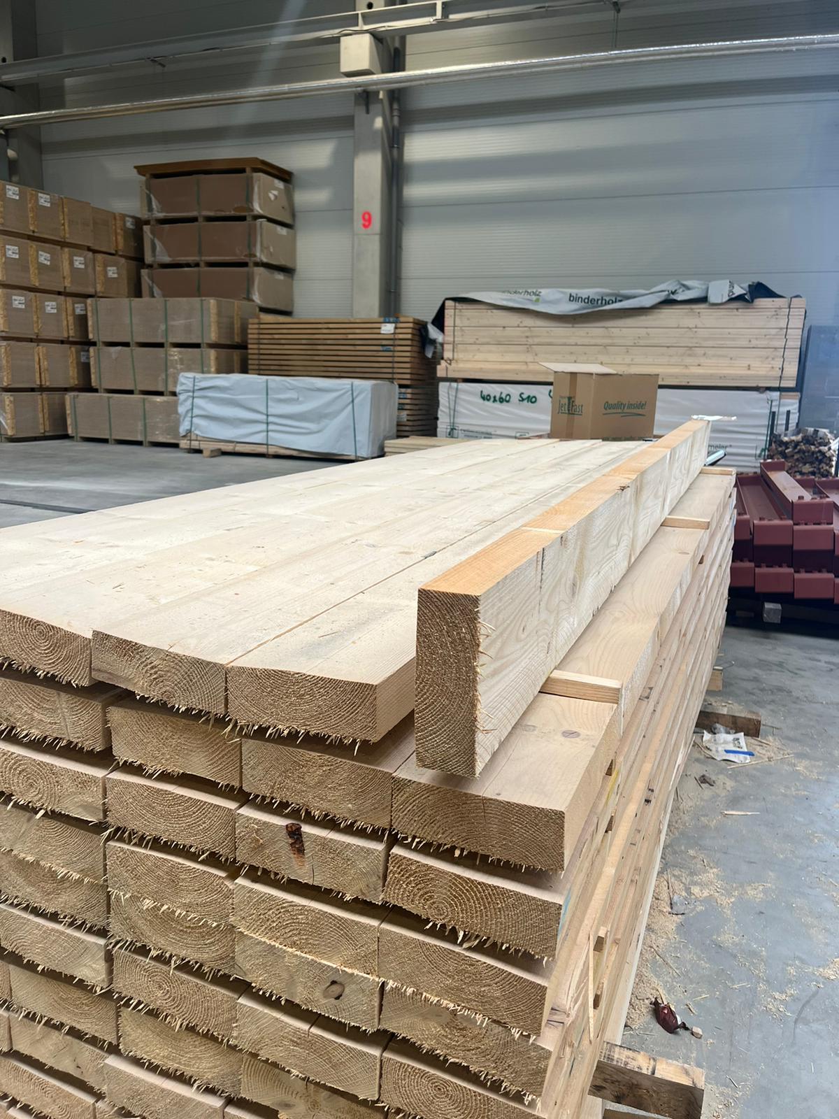 Dachsparren 62x180 mm in verschiedenen Längen