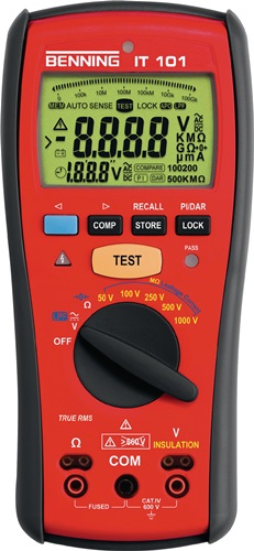 Isolations-/Widerstandsmessgerät IT101 0