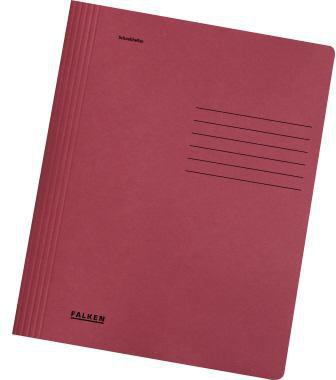 FALKEN Schnellhefter Falken DIN A4 240g/m² Manilakarton recycelt bordeaux