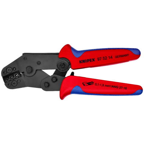 195 mm KNIPEX Crimpzange Kurze Bauform