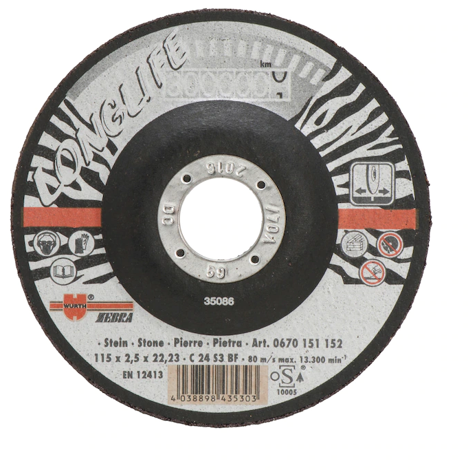 Ø 115 mm Trennscheibe für Stein (ST)