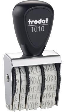 TRODAT Datumstempel trodat® Classic 1010 26 x 4 mm (B x H) Monat in Buchstaben Metall/Kunststoff