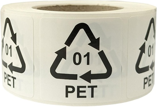 TRANSPAK Etiketten f.Italien Maße 35x35mm Haftfolie weiß selbstklebend