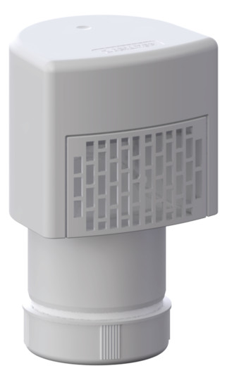 comfort Rohrbelüfter Mini für Anschluss DN40/DN50 und Außengewinde DN 40 (1 1/2")