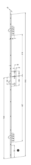 Schüco HT-NT-SCHL2SRMC24/45 28708300 I RG 149