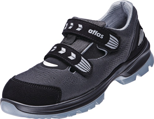 ATLAS Sicherheitssandale FLASH 1605 XP ESD Gr. 36 W. 10 grau/schwarz