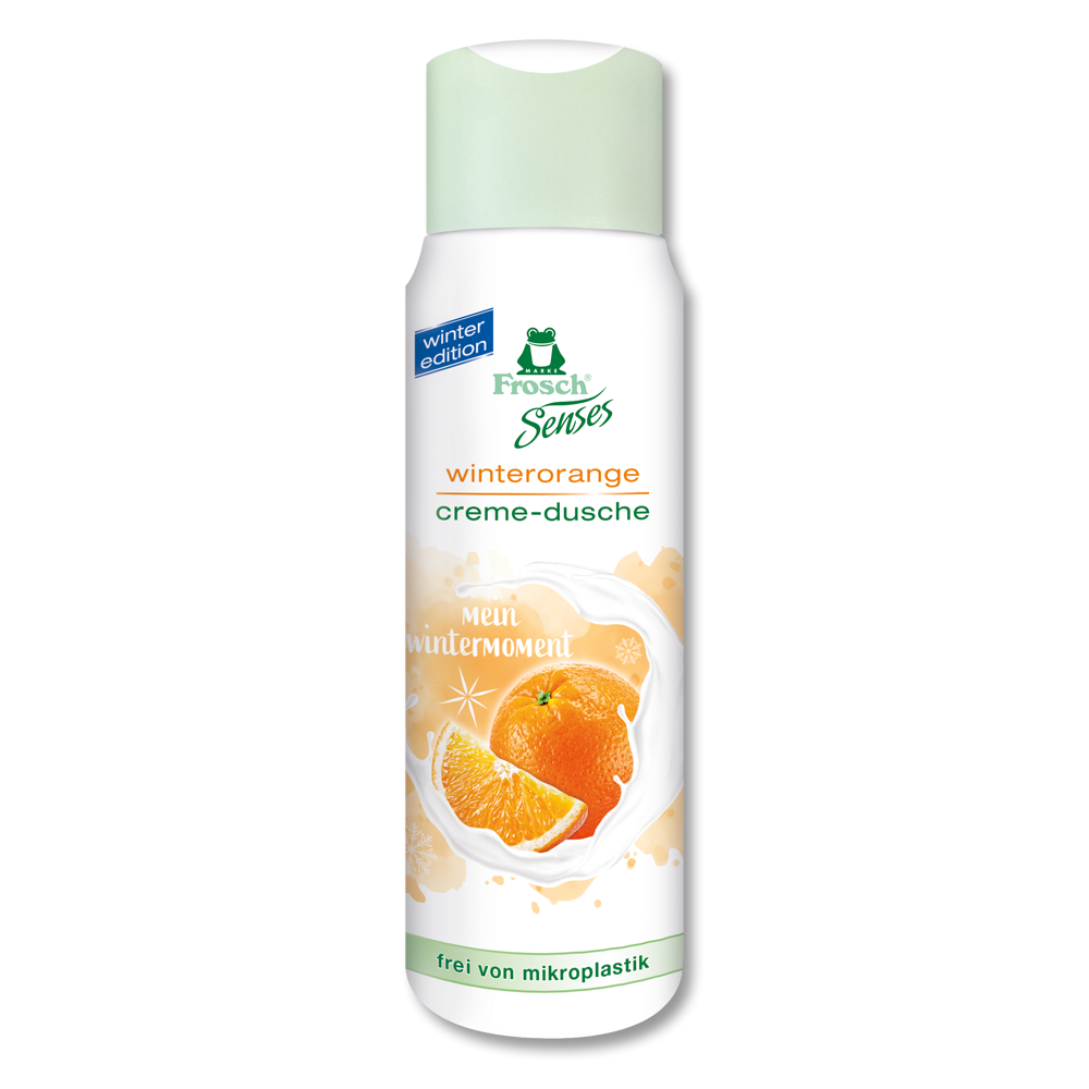 Frosch Winterorange Cremedusche - Winter Edition