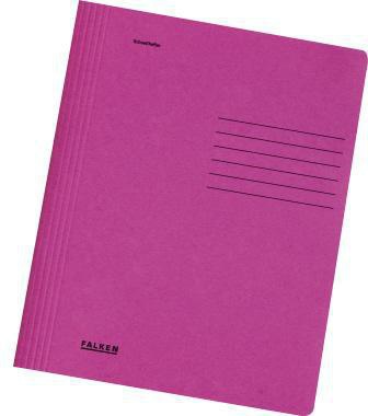 FALKEN Schnellhefter Falken DIN A4 240g/m² Manilakarton recycelt pink