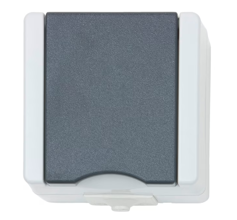 AP-Feuchtraum Schutzkontakt-Steckdose