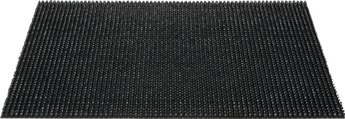 Fußmatte schwarz 100% PE L400xB600xS12mm