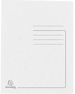 EXACOMPTA Schnellhefter Exacompta DIN A4 355g/m² Colorspankarton weiß