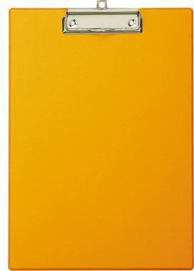 MAUL Klemmbrett MAUL 22,9 x 31,9 cm (B x H) DIN A4 Karton Material der Kaschierung außen: Polypropylen orange