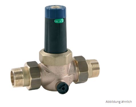 Sanibel comfort-Druckminderer Nr. 315 ohne Manometer DN 15 (1/2") 1,5-6 bar aus Rotguss