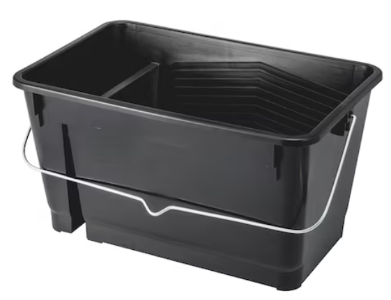 12 l Farbeimer mit Abstreichfläche