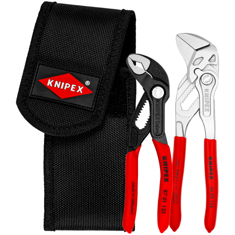 KNIPEX Mini-Zangenset In Werkzeuggürteltasche