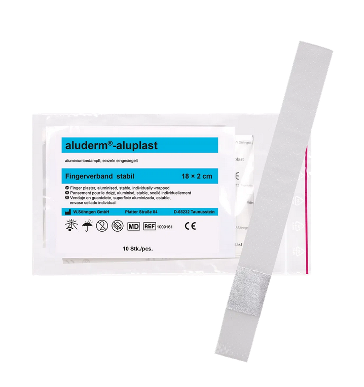 aluderm®-aluplast stabil Fingerverband 18 x 2 cm 10 Stück I 1009161