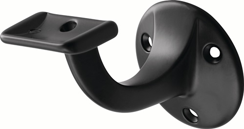 Handlaufträger 3507 Alu.ku.-besch.schwar