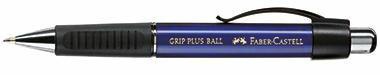 FABER-CASTELL Kugelschreiber Faber-Castell GRIP PLUS BALL 0,5mm blau dokumentenecht Farbe des Schaftes: navy blue